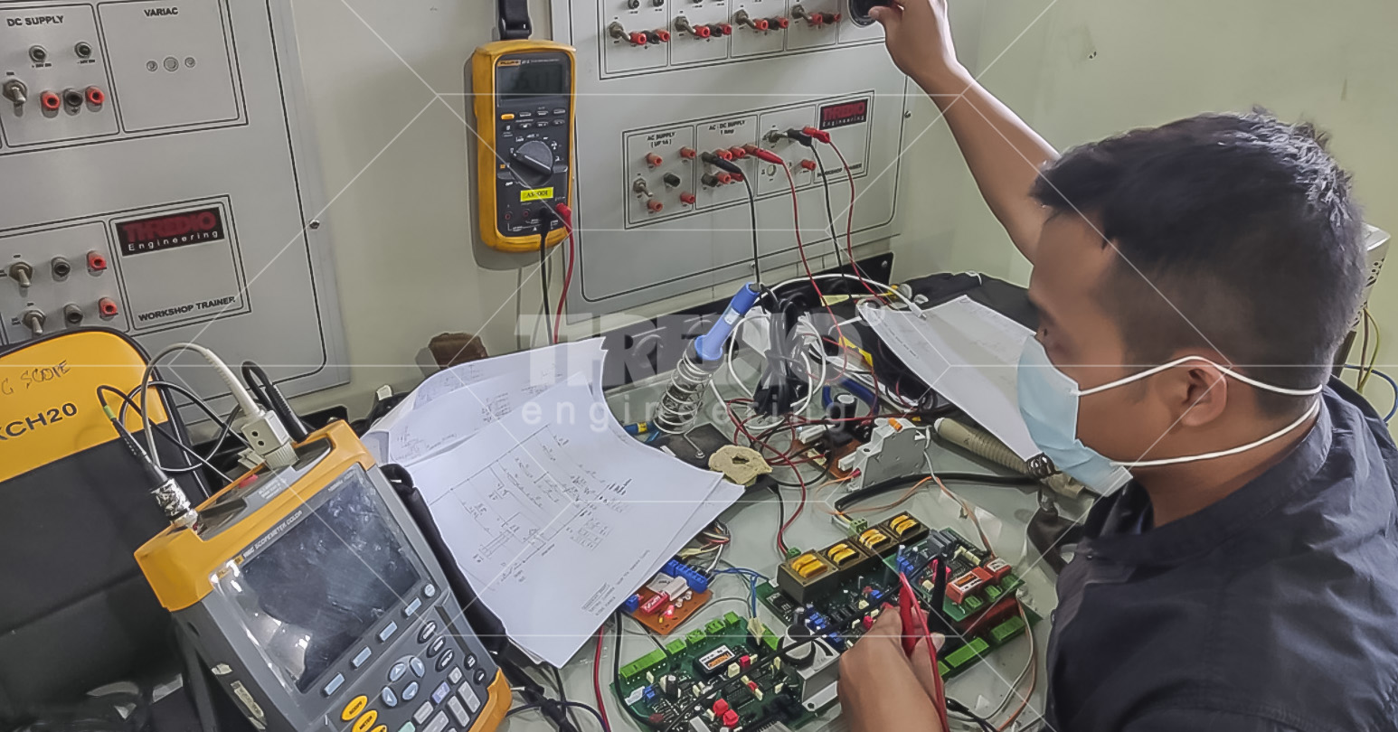 REPAIR OF BATTERY CHARGER 110VDC GITET CIRATA