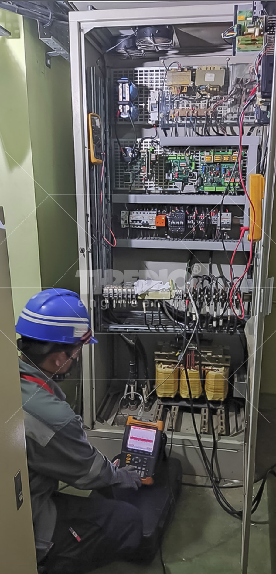REPAIR OF BATTERY CHARGER 110VDC GITET CIRATA